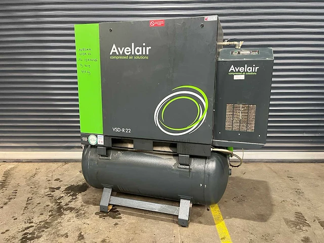 Avelair - vsdr-22 - luchtcompressor - 2019 - afbeelding 1 van  11