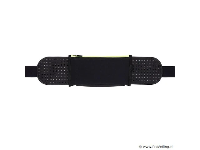 Avento smartphone 21pg sportriem zwart/fluorgeel - afbeelding 3 van  4