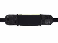 Avento smartphone 21pg sportriem zwart/fluorgeel - afbeelding 3 van  4