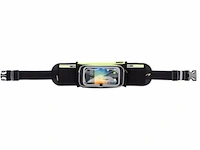 Avento smartphone 21pg sportriem zwart/fluorgeel - afbeelding 4 van  4
