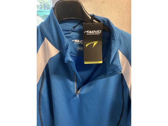 Avento sport polo blauw maat xxl - afbeelding 1 van  7