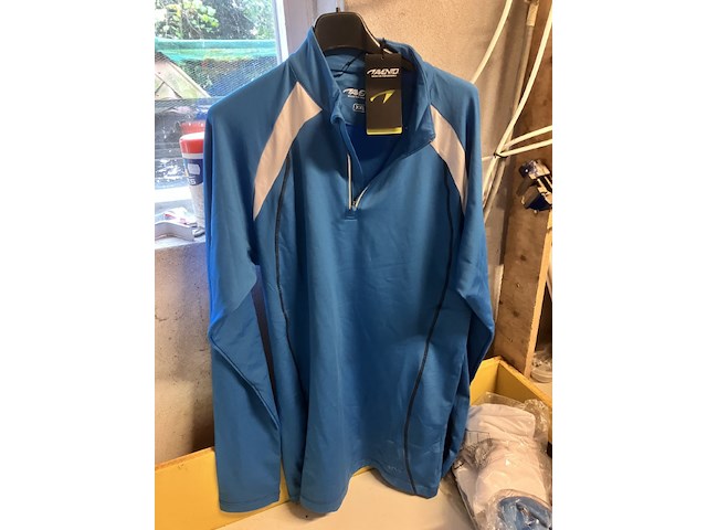 Avento sport polo blauw maat xxl - afbeelding 4 van  7