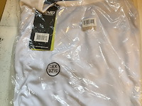 Avento sport t shirt wit met blauwe mouwen maat xxl - afbeelding 5 van  7