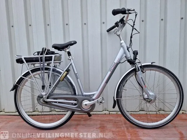 Avesta e-bike/ elektrische fiets voyage, zilver - afbeelding 1 van  12
