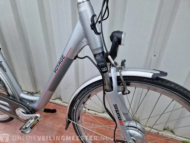 Avesta e-bike/ elektrische fiets voyage, zilver - afbeelding 5 van  12