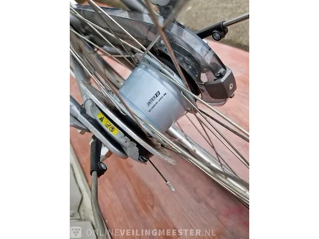 Avesta e-bike/ elektrische fiets voyage, zilver - afbeelding 9 van  12