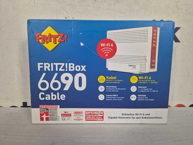 Avm fritz!box 6690 kabel/coax - router - afbeelding 2 van  3