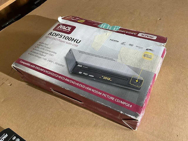 Avol adp5100hu dvd player (7x) - afbeelding 3 van  4