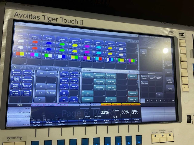 Avolites tiger touch ii lichtmengtafel - afbeelding 4 van  10