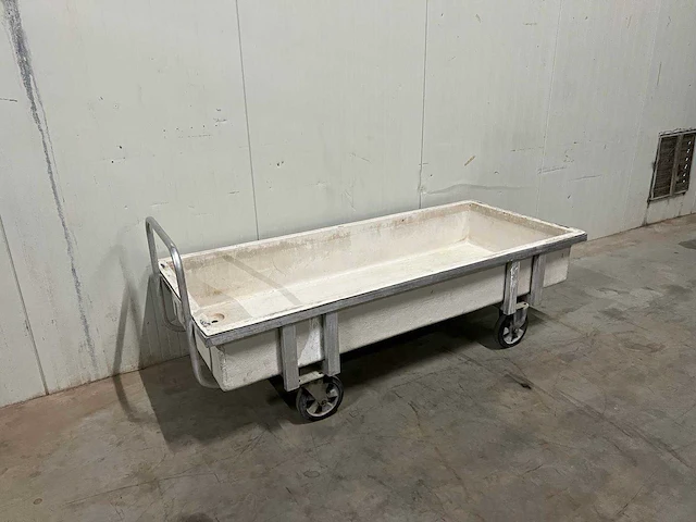 A.w.a. vette aluminium transportwagen - afbeelding 1 van  6