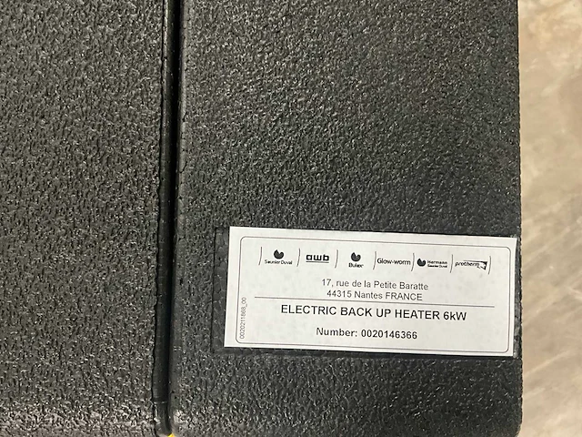 Awb elektrische naverwarmer 6 kw - afbeelding 2 van  12