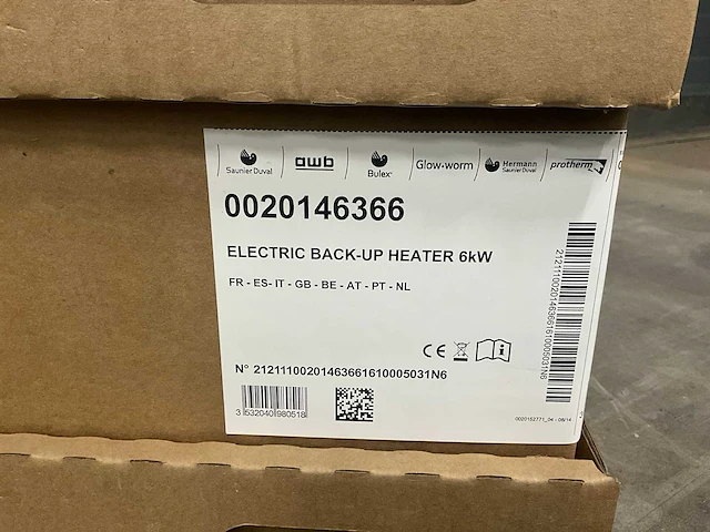 Awb elektrische naverwarmer 6 kw - afbeelding 7 van  12