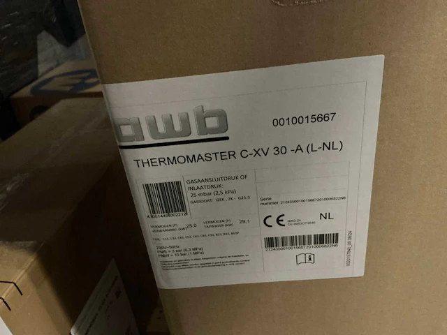Awb thermomaster c-xv 30-a combi cv-ketel - afbeelding 4 van  4