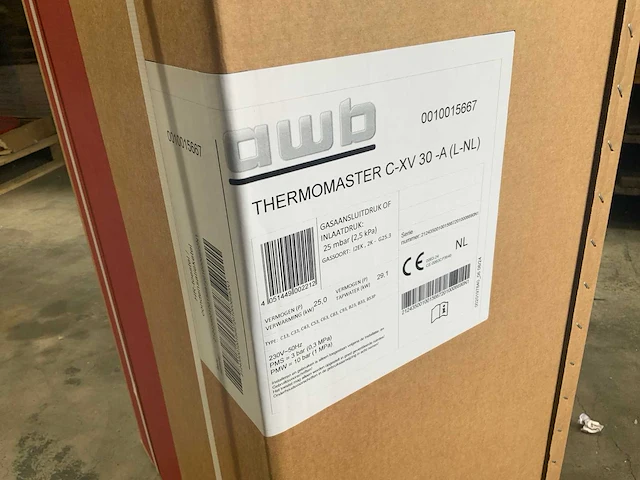 Awb thermomaster c-xv 30-a gas wandcombi ketel - afbeelding 4 van  5