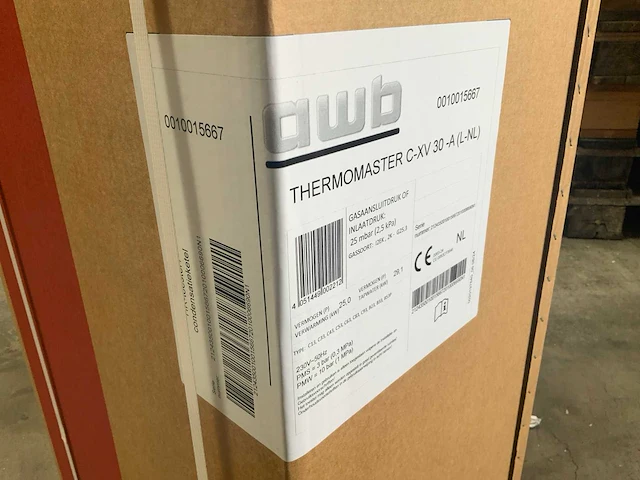 Awb thermomaster c-xv 30-a gas wandcombi ketel - afbeelding 5 van  5