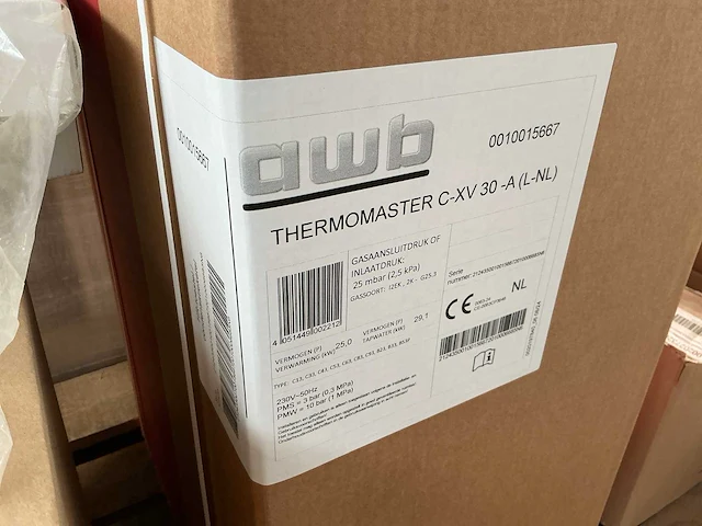 Awb thermomaster c-xv 30-a (l-nl) combi cv-ketel - afbeelding 2 van  2