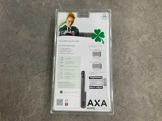 Axa - 6665 - 38-60 mm - veiligheidsbeslag buitendeur (3x) - afbeelding 3 van  4