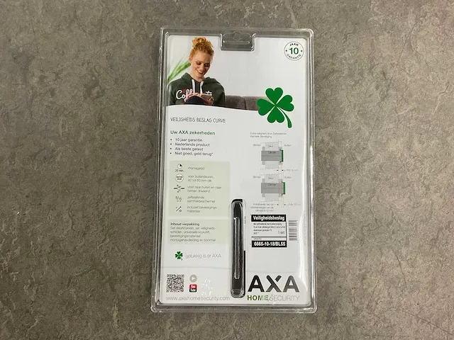 Axa - 6665 - 40-60 mm - veiligheidsbeslag buitendeur (3x) - afbeelding 3 van  4