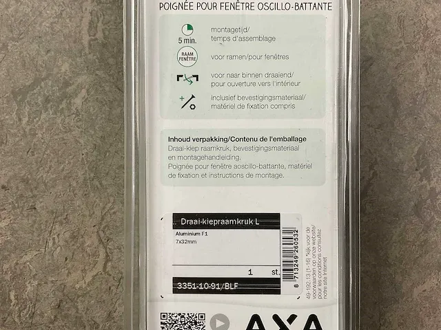 Axa - draai-kiep raamkruk 12-delig - afbeelding 5 van  8