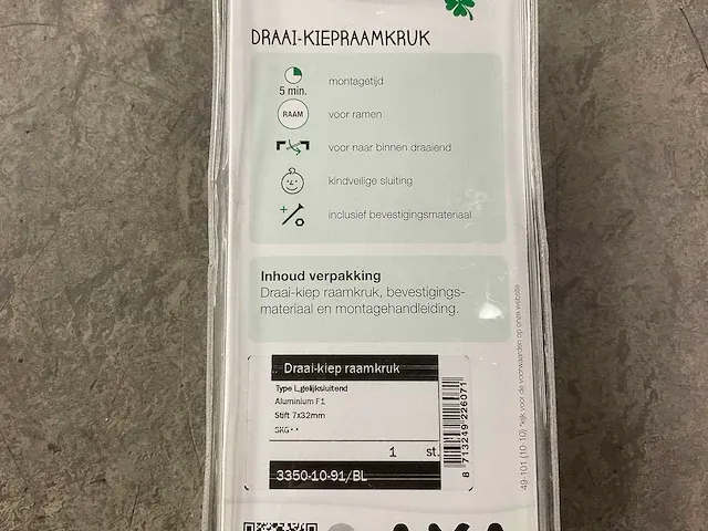 Axa - draai-kiep raamkruk 12-delig - afbeelding 8 van  8