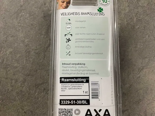 Axa - raamsluiting rechts set 6-delig - afbeelding 4 van  7