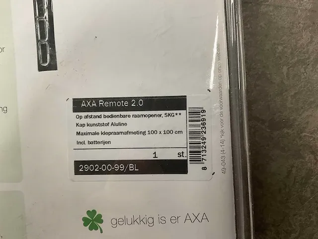 Axa - remote 2.0 - raamopener met afstandsbediening - afbeelding 7 van  7