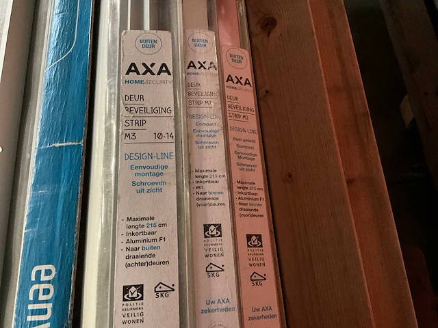 Axa inbraakwerend partij deurbeveigingsstrip - afbeelding 4 van  5