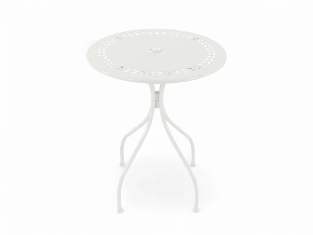 Axi marilou metal romantic white bistro tafel (4x) - afbeelding 1 van  3