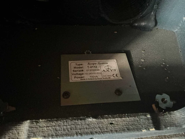 Axys t-2112 speaker - afbeelding 7 van  7