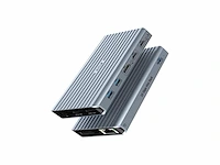 Ayclif 11-in-1 usb c hub, usb c docking station triple display docking station - afbeelding 1 van  2