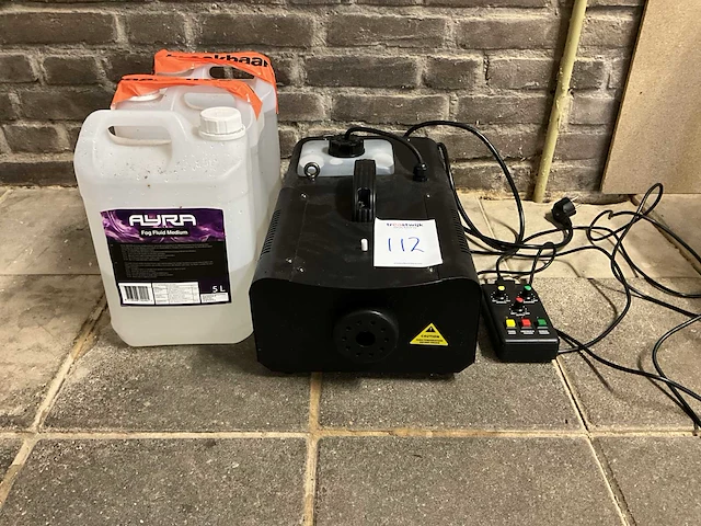 Ayra wsm black 03 rookmachine - afbeelding 1 van  5