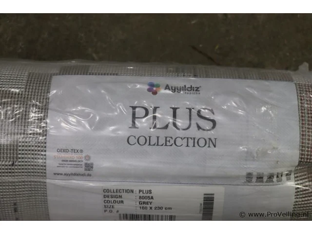Ayyiluiz plus collection vloerkleed - 160x230cm - afbeelding 2 van  2