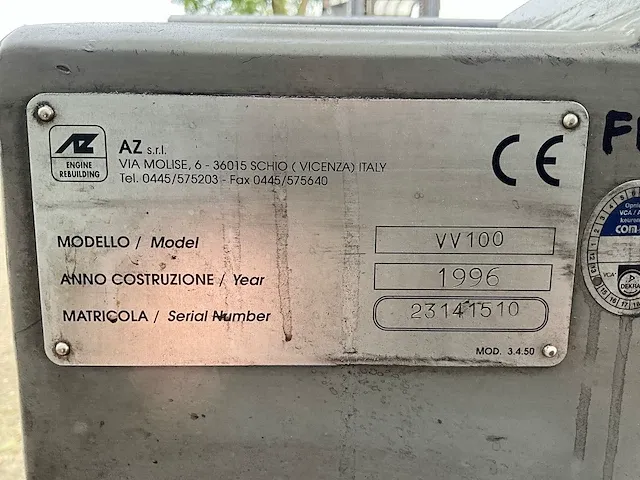 Az vv-100 klepzitting bewerkingmachine - afbeelding 8 van  16