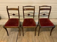 Aziatische restaurantstoel (5x) - afbeelding 2 van  3
