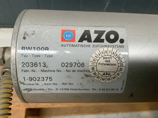 Azo a-360 wissel klep poedertransport - afbeelding 6 van  6
