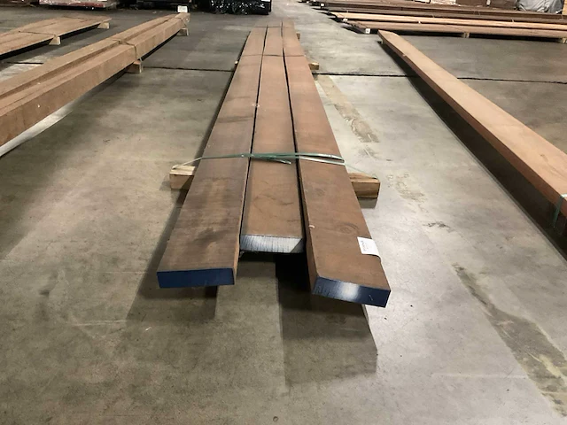 Azobé balk 40x150 mm (3x) - afbeelding 2 van  5