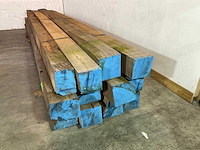 Azobé balk 500x18x19 cm (2x) - afbeelding 2 van  5