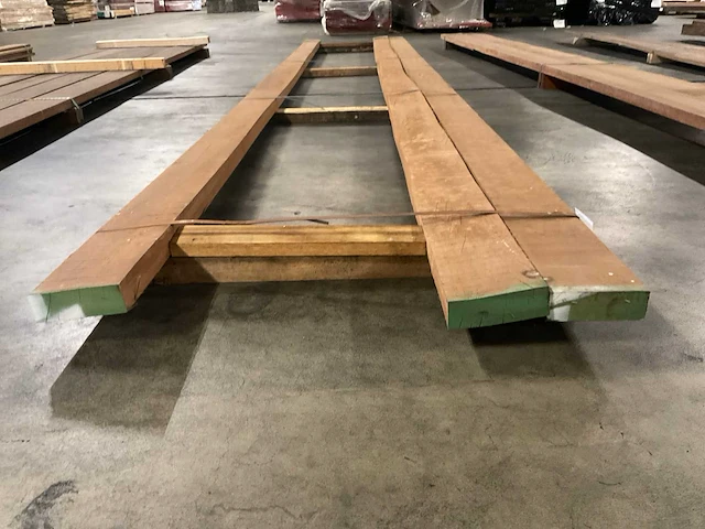 Azobé balk 50x150 mm (3x) - afbeelding 2 van  5