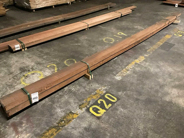Azobé balk 60x150 mm (2x) - afbeelding 1 van  4