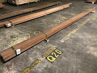Azobé balk 60x150 mm (2x) - afbeelding 1 van  4