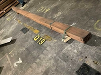 Azobé balk 60x150 mm (2x) - afbeelding 3 van  4