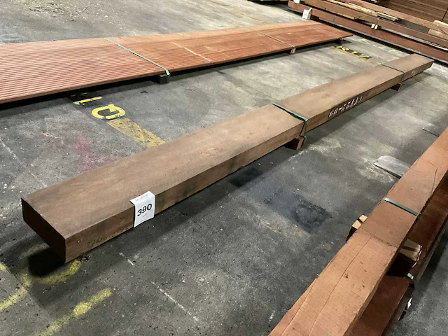 Azobé balk 80x200 mm - afbeelding 1 van  4
