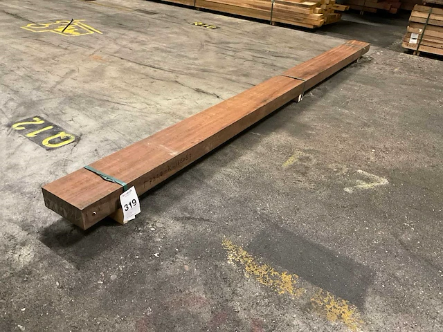 Azobe balk 80x200 mm - afbeelding 1 van  5