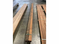Azobé balken 100x100 mm (2x) - afbeelding 5 van  5