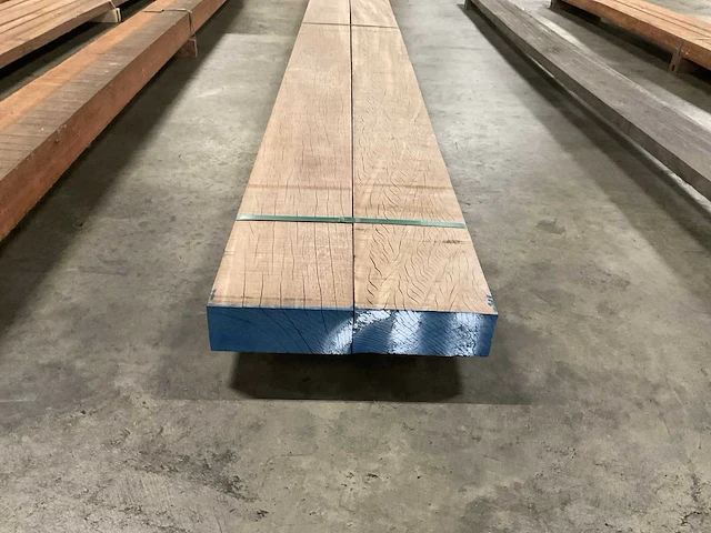 Azobé balken 80x200 mm (2x) - afbeelding 2 van  5