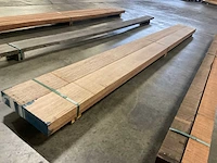 Azobé balken 80x200 mm (2x) - afbeelding 3 van  5