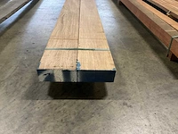 Azobé balken 80x200 mm (2x) - afbeelding 4 van  5