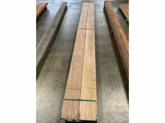 Azobé balken 80x200 mm (2x) - afbeelding 5 van  5