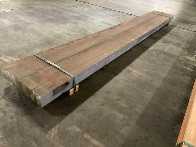 Azobé balken 80x200 mm (2x) - afbeelding 3 van  5