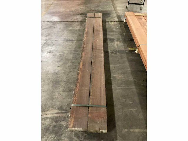 Azobé balken 80x200 mm (2x) - afbeelding 5 van  5